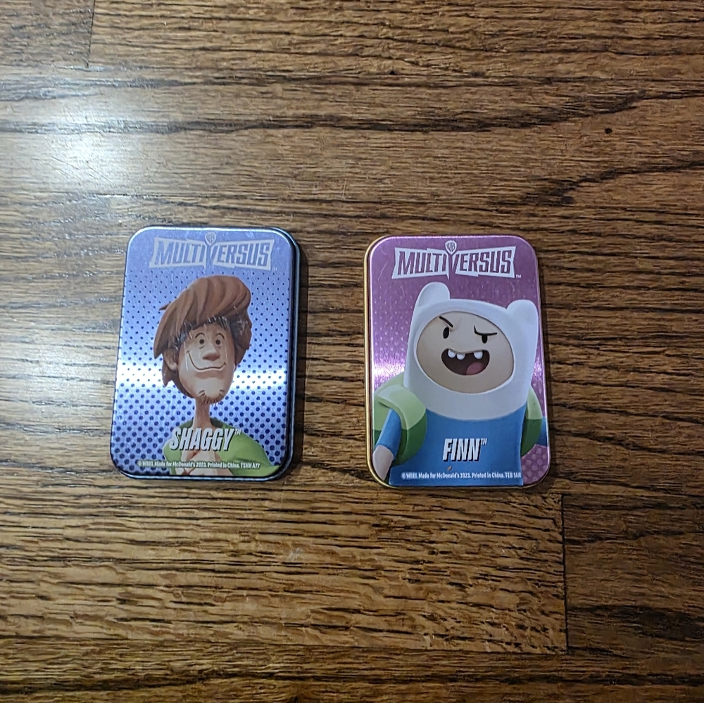 2024 McDonald's Multiversus Shaggy/Batman&Finn/Batman w/Puzzle Happy Meal Toy
